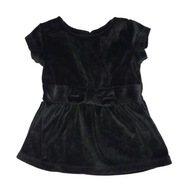 Čierne lichobežníkové šaty Carter's 12m 80