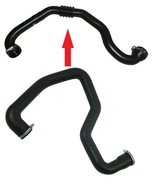 Трубка шланг интеркулера opel renault 1.9 8200273825 - фото