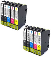 10 x ATRAMENTY PRE EPSON Stylus SX215 SX218 D78 DX7450