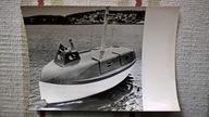 PRL prasowa samotny rejs łódź motorowa 1968