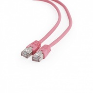 Patch kábel CABLEXPERT Cat6 FTP 3m ružový PP6-3M/RO