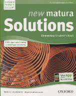 Język angielski New matura solutions elementary podręcznik LO