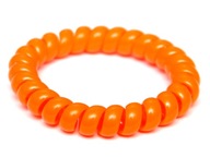 Bs16 náramok gumička PRUŽINA JELLY orange