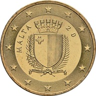 MALTA - 10 centów 2008 r. z rolki menniczej