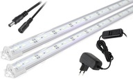 LED osvetlenie podskrinková lišta stolová doska 2x40cm