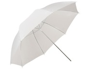 Parasolka biała transparentna 110cm Powerlux Łódź