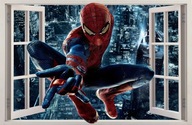 SAMOLEPKY NA STENU Okno SPIDERMAN 41 115x75 cm