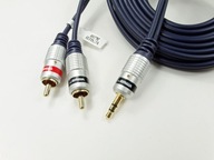 kabel przewód jack 3,5/ 2 rca chinch 15,0m VITALCO