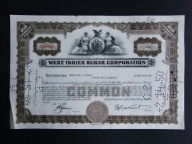 ART DECO WEST INDIES SUGAR CORPORATION 1950