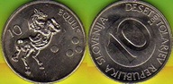 SŁOWENIA 10 Tolarjev 2001 r.