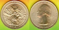 USA 25 Cents 2012 r. P - Denali - Alaska