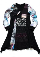 EXQNISS'S SUKIENKA DZIANINA PATCHWORK M/L 38/40