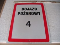 tablica informacyjna metal