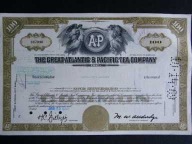 ART DECO GREAT ATLANTIC PACIFIC TEA COMPANY 1969