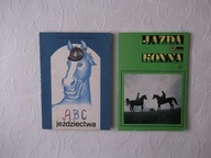 2x ABC JEŹDZIECTWA + JAZDA KONNA/KONIKI KONIE HIPOLOGIA HIPPIKA SPORT NAUKA