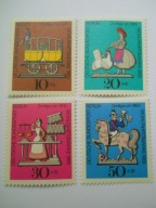 Berlin Zach. - figurki cynowe - Mi. 348-51 **