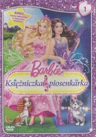 BARBIE KSIĘŻNICZKA I PIOSENKARKA DVD FOLIA