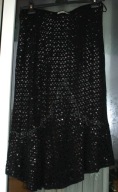 z cekinami spódnica,wieczorowa r 40