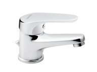 Bateria umywalkowa stojąca Ferro ELSA srebrny