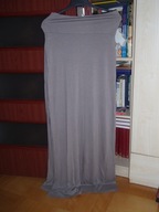 FOREVER 21 nowa maxi spódnica beżowa r. M