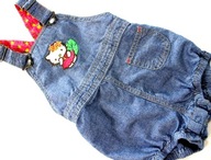 H&M HELLO KITTY EXTRA SPODENKI JEANS 86