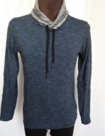 FSBN Bawełniana bluza męska bez kaptura ze stójkąS