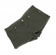 Spodenki krótkie Denim Co khaki r. 40 postrzępione