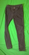 Ciemnoszare jeansy-rurki marki Vero Moda