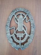 STALOWA GRUBA TABLICZKA-stara do kolekcji.