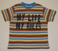 Bluzka na krótki rękaw R. 122 ~~ _Wyprzedaż_ ~~