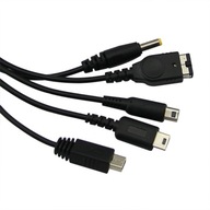 5v1 USB nabíjací kábel pre Nintendo a PSP