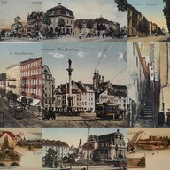 Pohľadnice Varšava Historický reprint 9 kusov