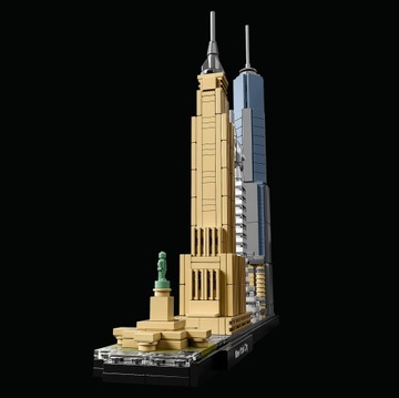 LEGO Architecture New York 21028 БЛОКИ + БРЕЛОК С ФОНАРИКОМ!