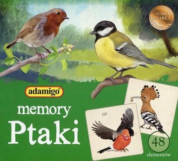 MEMORY BIRDS MEMORY GAME Адамиго – ОБРАЗОВАТЕЛЬНАЯ ИГРА ПАМЯТКА 5+