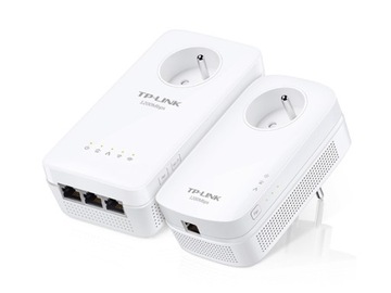 TP-Link TL-WPA8631P Стартовый комплект Powerline 1200 Мбит/с (4x RJ45+WiFi)