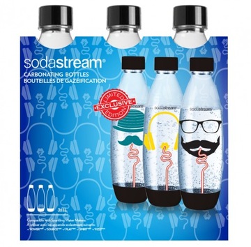 SODASTREAM Бутылка Hipster 3 шт. 1л