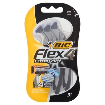 Бритва Bic flex4 для мужчин 3 шт.