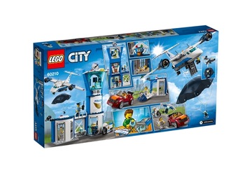 LEGO City 60210 Набор самолетов из кубиков на базе воздушной полиции