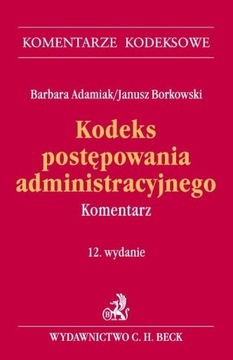 Kodeks postępowania administracyjnego Adamiak