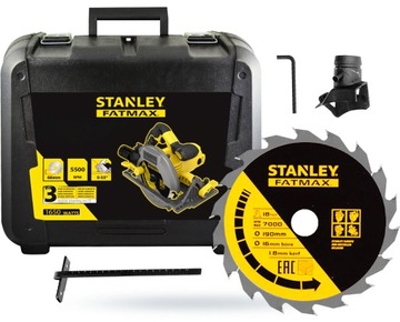 Пила циркулярная STANLEY FME301K 190 1650Вт + кейс