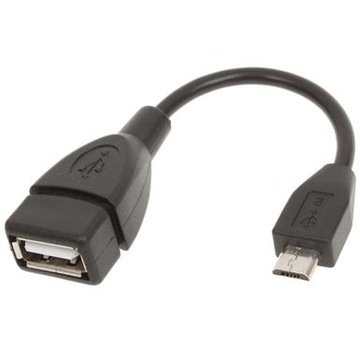 КАБЕЛЬ-АДАПТЕР OTG MICRO USB (НОВЫЙ MINI USB) - USB