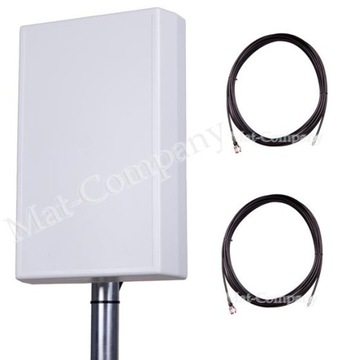 Маршрутизатор Huawei B593 LTE + комплект MEGA ANTENNA DUAL