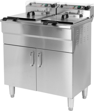 ДВОЙНАЯ ФРИТЮРНИЦА С FAP 11,5 Л С ШКАФОМ YATO
