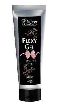 ELISIUM FLEXY GEL MILKY UV/LED СТРОИТЕЛЬНЫЙ ГЕЛЬ 65 г