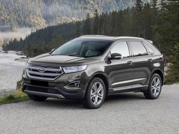 Накладка на задний бампер Ford Edge