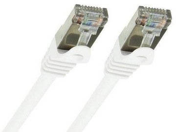 CAT6A белый акриловый сетевой кабель 50 м RJ45 кат. 6a