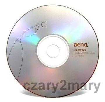 BenQ CD-RW x4-x12 Япония перезаписываемый 1 шт. конверт для компакт-диска