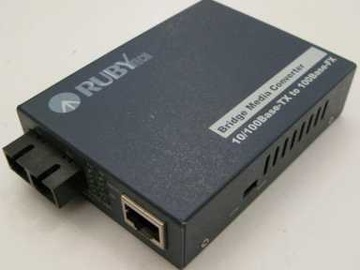 Ruby tech Bridge Media Converter 10/100Base-TX