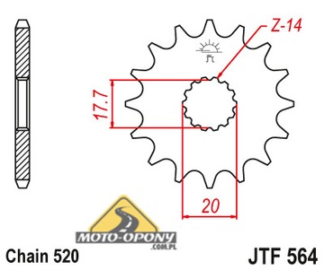 Yamaha YZ 125 1993-96 Комплект привода X-Ring!!!