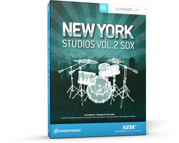 Toontrack NewYork Studios Vol.2SDX — набор перков.